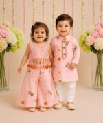 Phoolwari Floral Kurta Set - Image 4