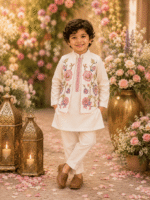 Kusum Embroidered Kurta Set