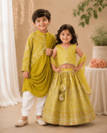 Aarav Draped Kurta Set - Image 2
