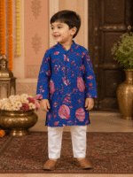 Kesariya anaras Gul Kurta Set - Image 2