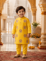 Pankh Bird Embroidered Kurta Set - Image 6