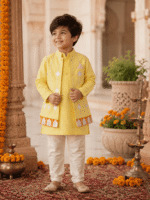 Rajwada Gotta Kurta Set - Image 3