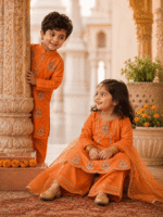 Pankh Bird Embroidered Kurta Set - Image 5
