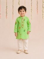 Phoolwari Floral Kurta Set - Image 6