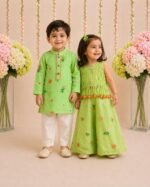 Phoolwari Floral Kurta Set - Image 5