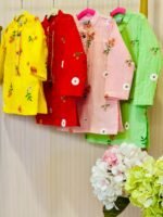 Phoolwari Floral Kurta Set - Image 11