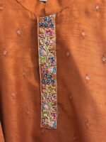 Kesariya Rang Kurta Set - Image 3
