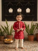Aaroh Geometric Dori Kurta Set